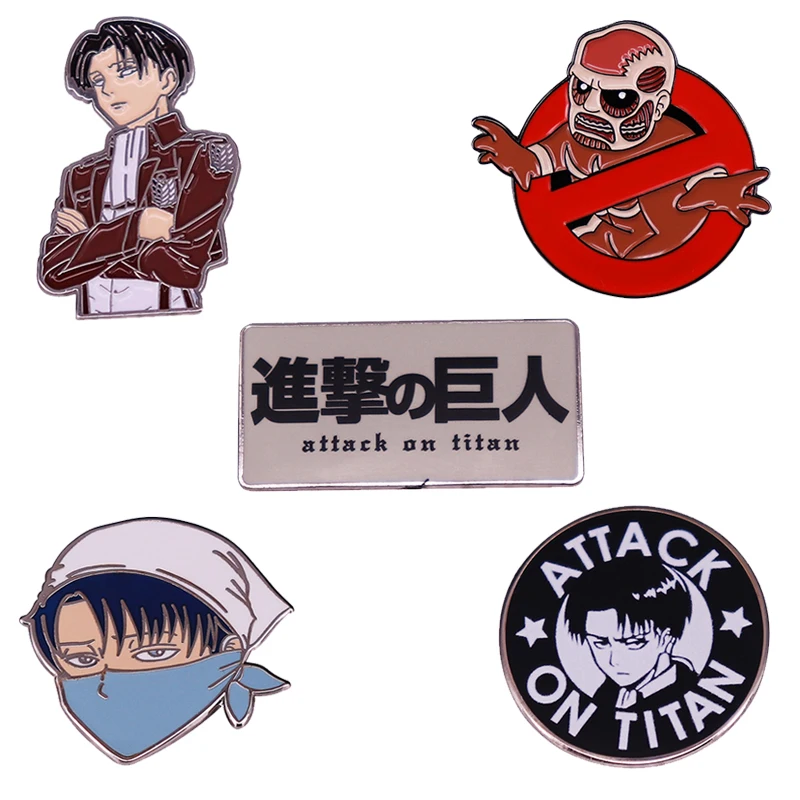 Levi Jewelry & Watches Inc - Titan Levi Ackerman Colossal Titans mineli