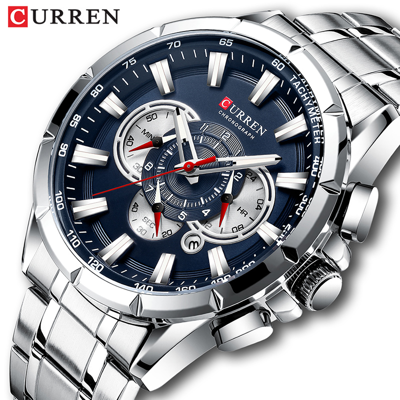 Jewelry Inspired Watches - CURREN kol saati erkekler su geçirmez