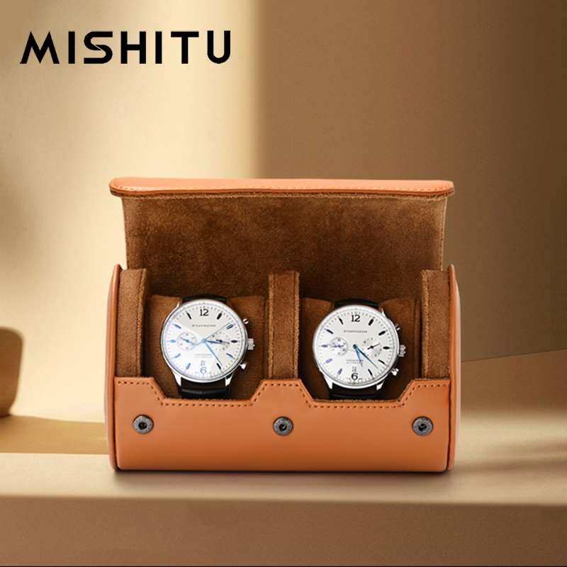 Jewelry Box With Watches - MISHITU 1/2/3 yuvalı izle depolama rulo