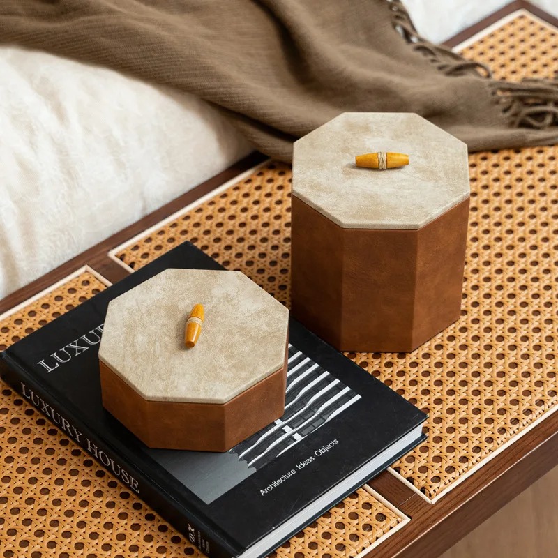 Jewelry Box With Watches - İtalyan Saat Düzenleyicileri Pürüzsüz Floklu Deri