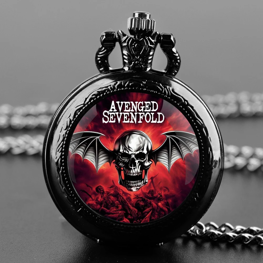 Unique Jewelry Watches - Avenged Sevenfold Tasarım Cam Kubbe kuvars
