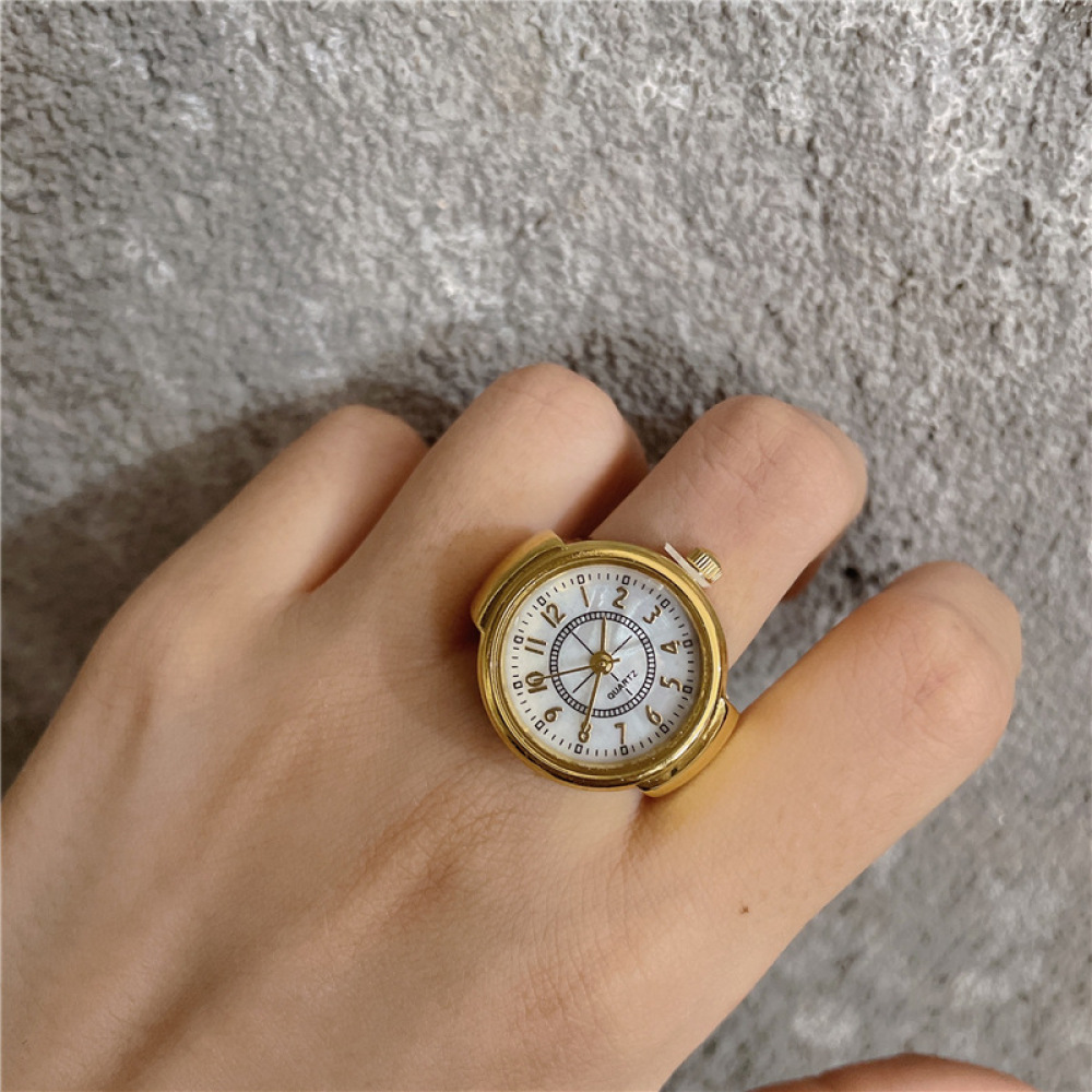 Unique Jewelry Watches - Trendy Ins Tarzı Yüzük Saat Retro