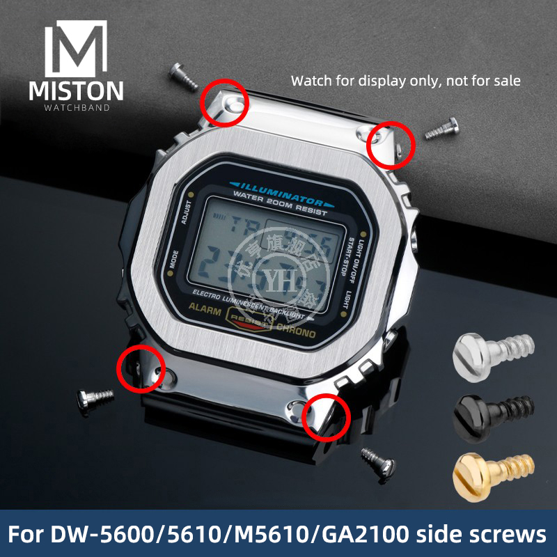 Casio Watch G-Shock Ga-2100 - G-şok dwdwdw5610 için çerçeve vidalar DW-5030
