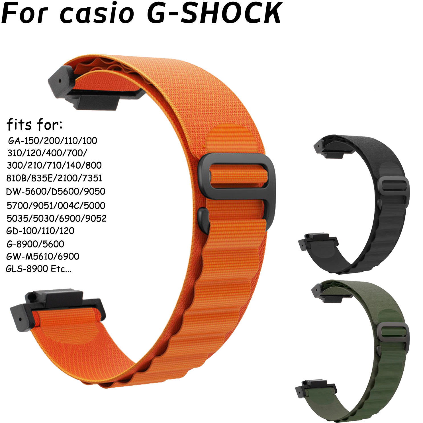 Casio Watch G-Shock Ga-2100 - 16mm Kordonlu Saat Casio G-SHOCK GA-110