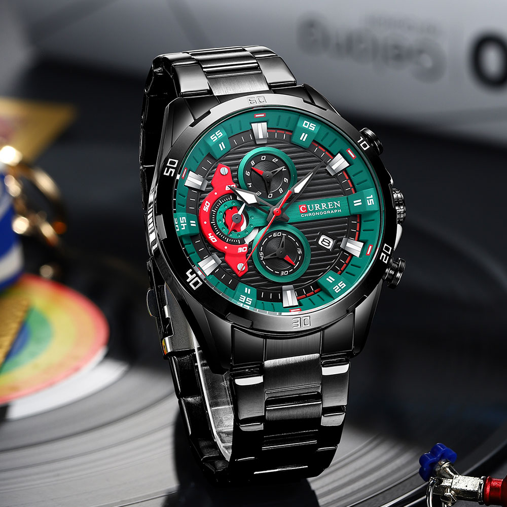 Saatler için erkekler CURREN a - Jewelry Inspired Watches incelemesi ve fiyatı