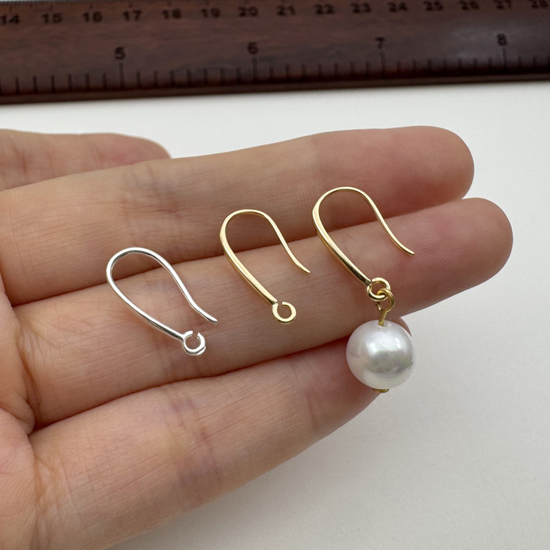 1 çift katı 925 ayar gümüş küp - Hoop Earrings incelemesi ve fiyatı