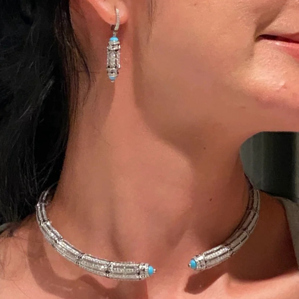 KQDANCE Lüks Katı 925 Gümüş Si - Turquoise Stone Ring incelemesi ve fiyatı