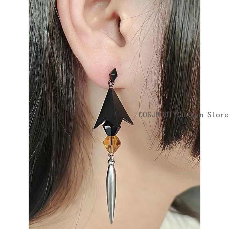 Oyun Genshin Etki Zhongli Cosp - Drop Earrings incelemesi ve fiyatı