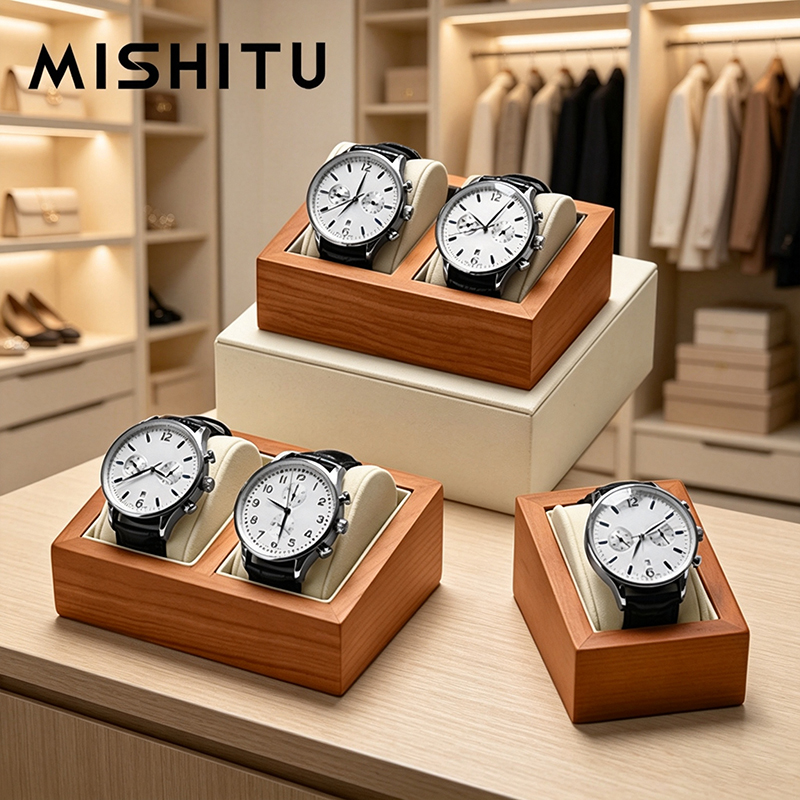 MISHITU Masif Ahşap Saat Sakla - Jewelry Box With Watches incelemesi ve fiyatı