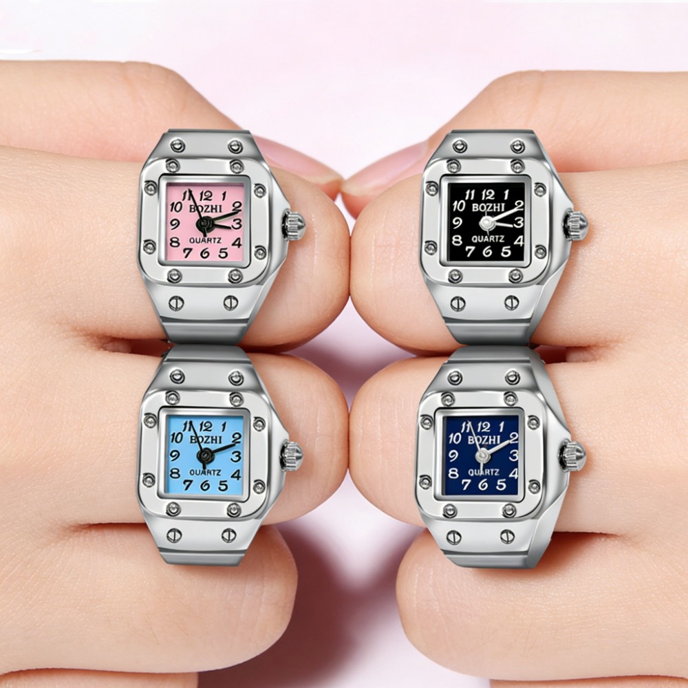 Yaratıcı Kare Kadranlı Yüzük S - Jewelry Watches For Men incelemesi ve fiyatı