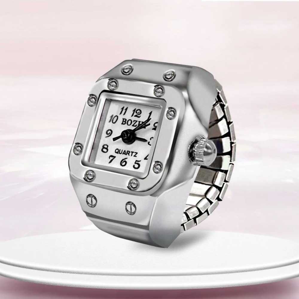 Yaratıcı Kare Kadranlı Yüzük S - Jewelry Watches For Men incelemesi ve fiyatı