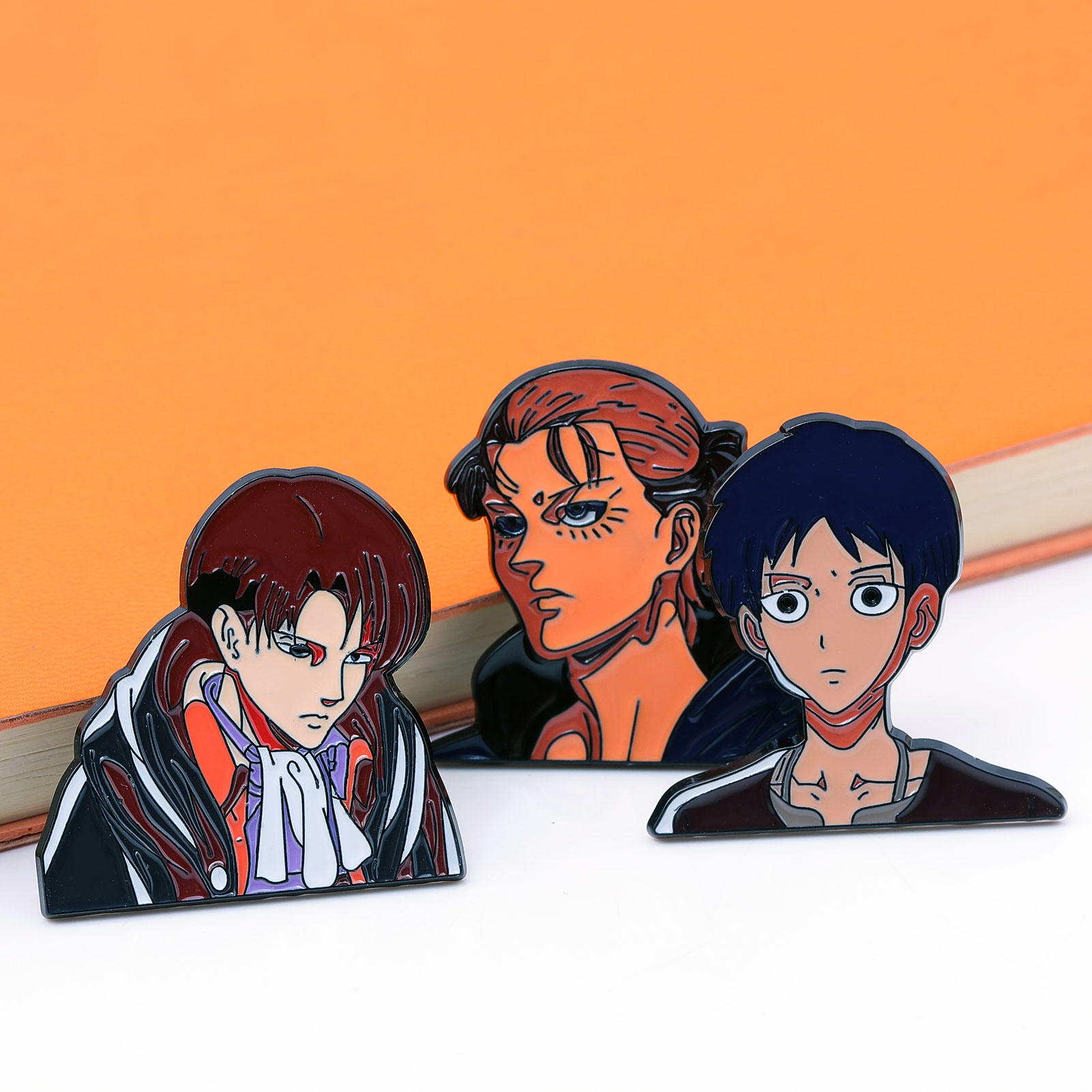 Anime Titan Metal Broş Anime İ - Levi Jewelry & Watches Inc incelemesi ve fiyatı