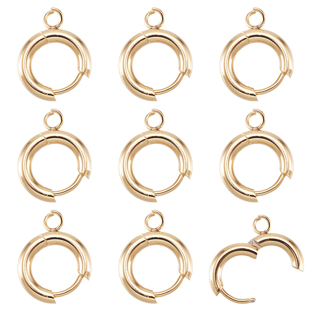 10 adet 201 Paslanmaz Çelik Hu - Hoop Earrings incelemesi ve fiyatı