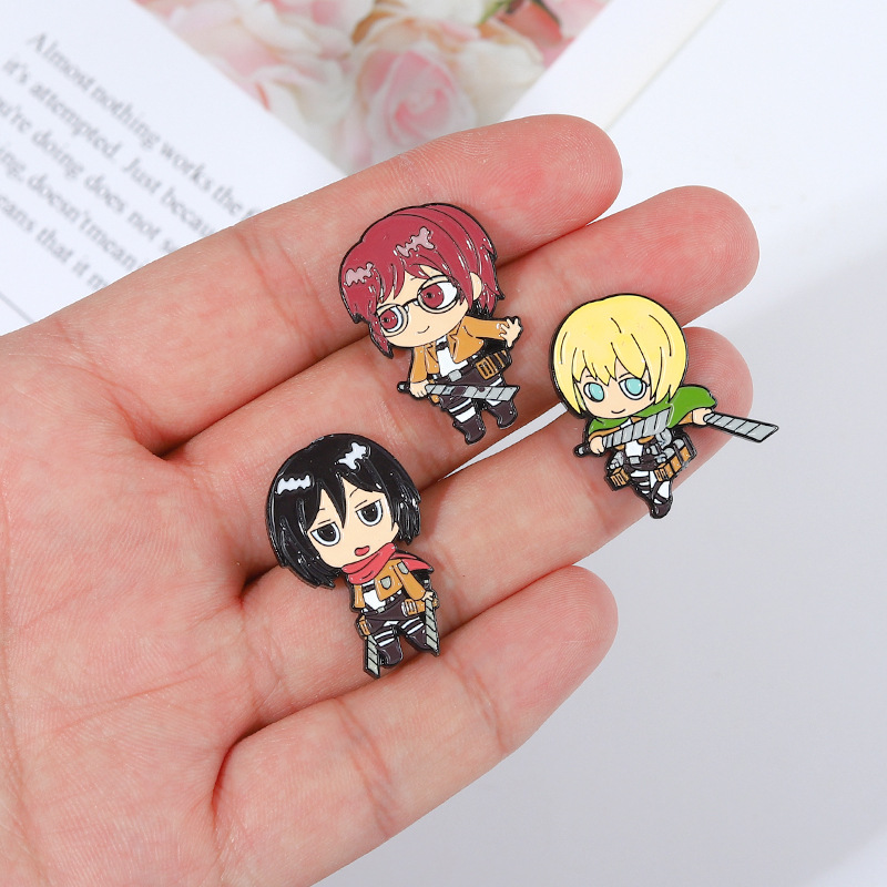 Eren Chibi emaye pimleri özel  - Levi Jewelry & Watches Inc incelemesi ve fiyatı