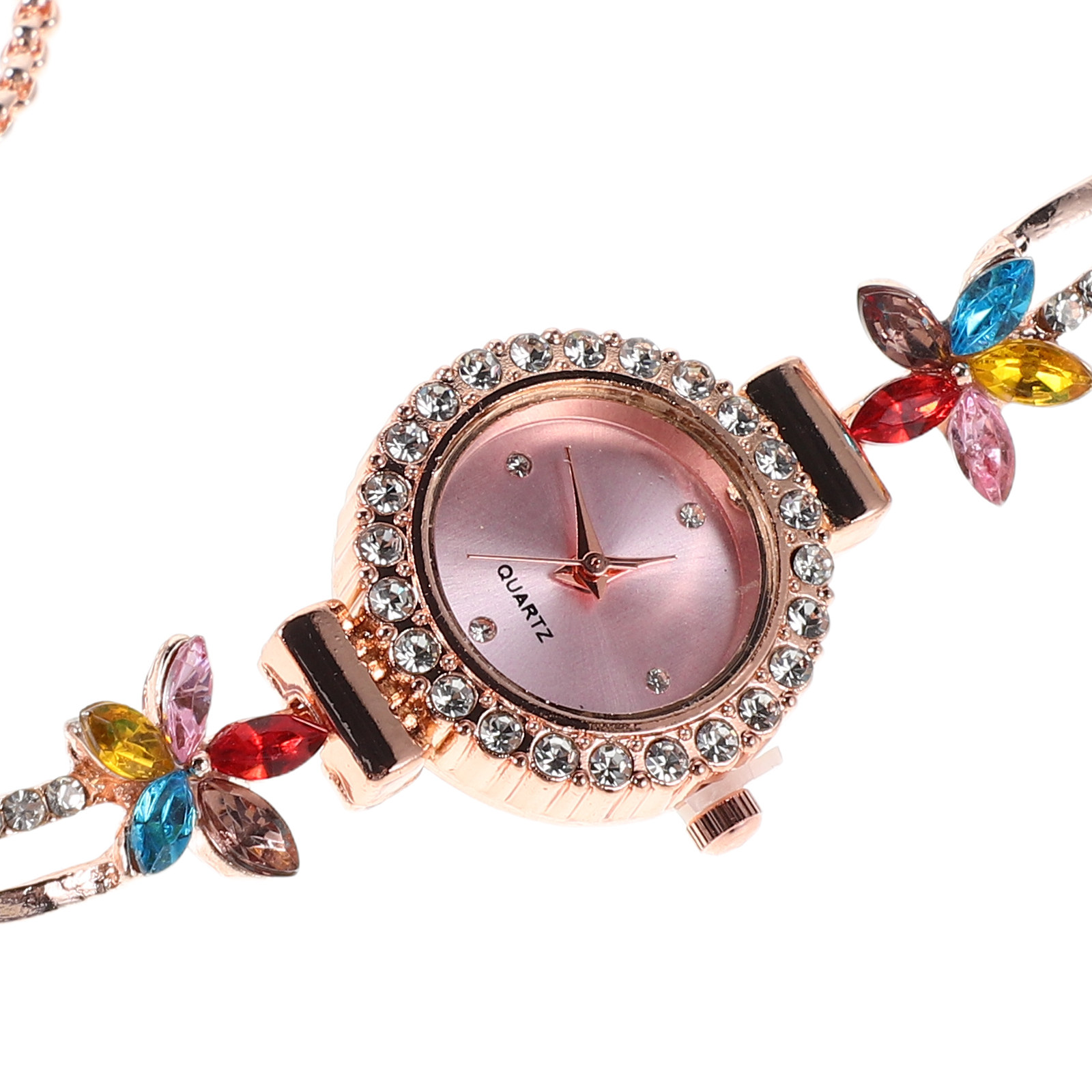Kadın Kuvars Çiçekli Taşlı Bil - Jewels In Quartz Watches incelemesi ve fiyatı