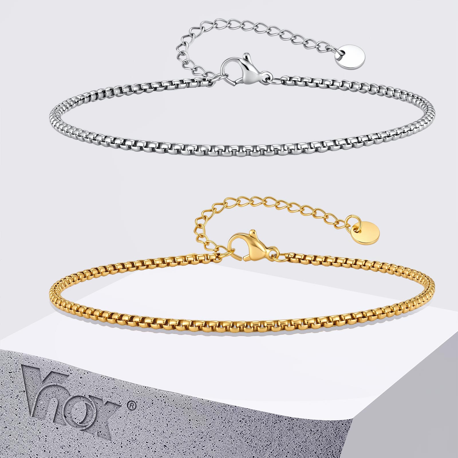 Vnox Paslanmaz Çelik Kutu Zinc - Jc Jewelry & Watches incelemesi ve fiyatı