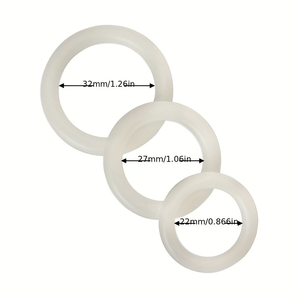 3'lü Silikon Penis Halkası Set - Couple Ring Set incelemesi ve fiyatı