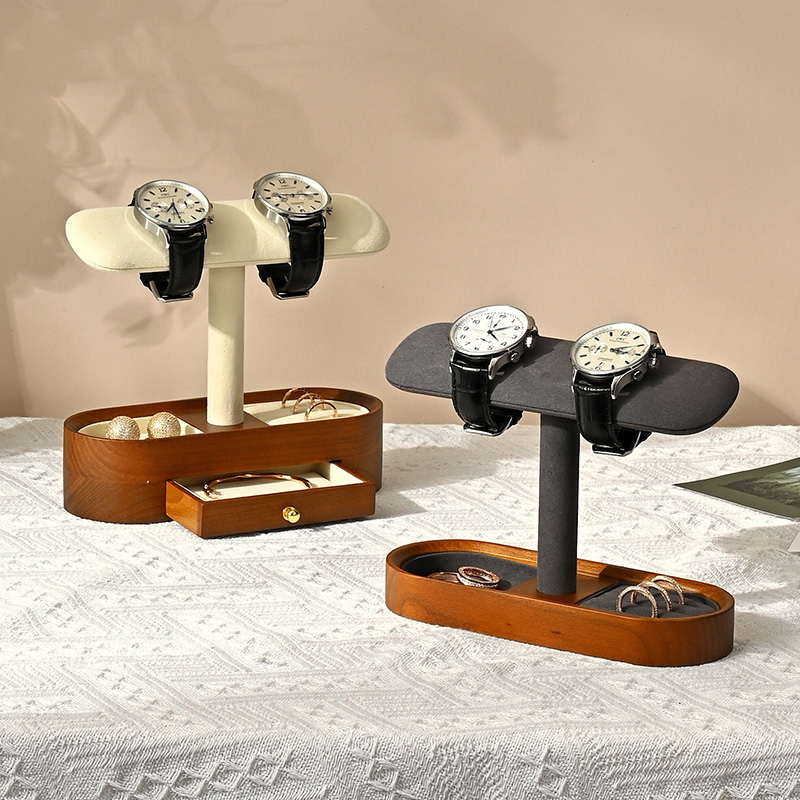 Oirlv katı ahşap saat organiza - Jewelry Box With Watches incelemesi ve fiyatı