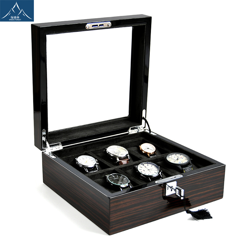Hxl ahşap piyano cilası çok po - Jewelry Box With Watches incelemesi ve fiyatı