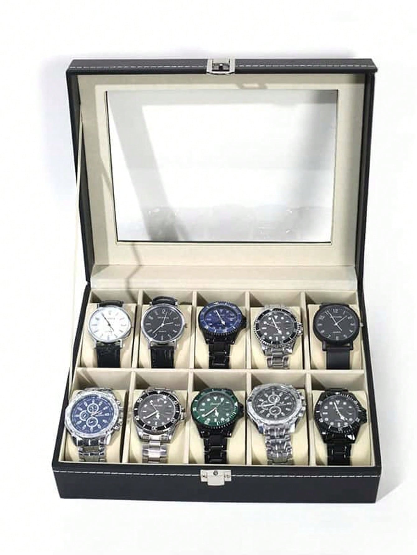 Kilitli Deri Saat Kutusu, Büyü - Jewelry Box With Watches incelemesi ve fiyatı