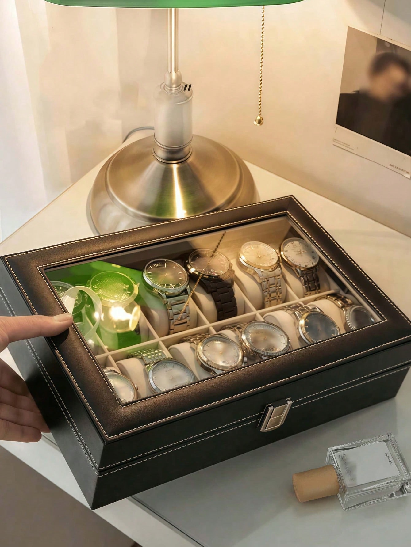 Kilitli Deri Saat Kutusu, Büyü - Jewelry Box With Watches incelemesi ve fiyatı