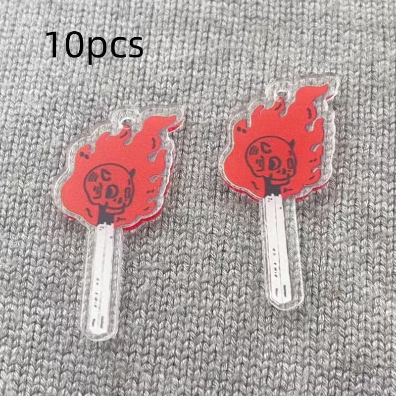 10 adet akrilik kafatası kolye - Drop Earrings incelemesi ve fiyatı