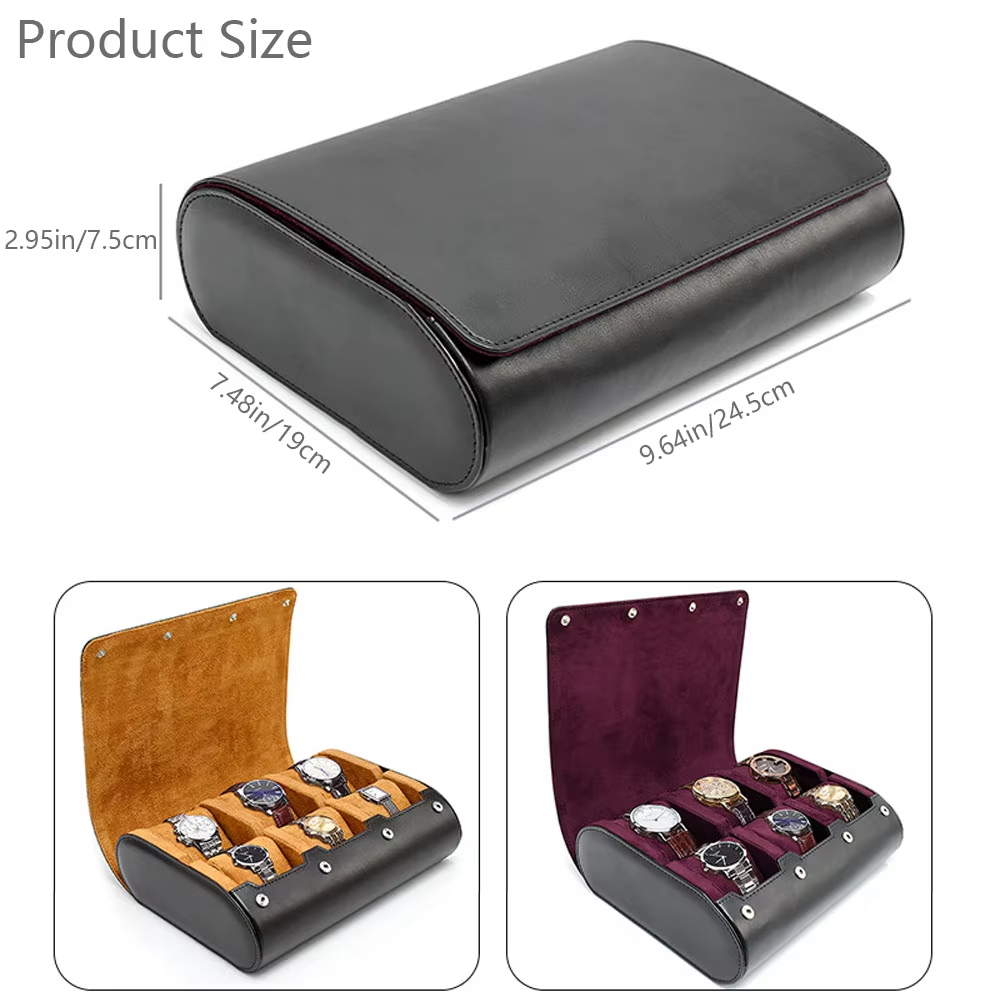 Erkekler ve Kadınlar İçin 6 Bö - Jewelry Box With Watches incelemesi ve fiyatı