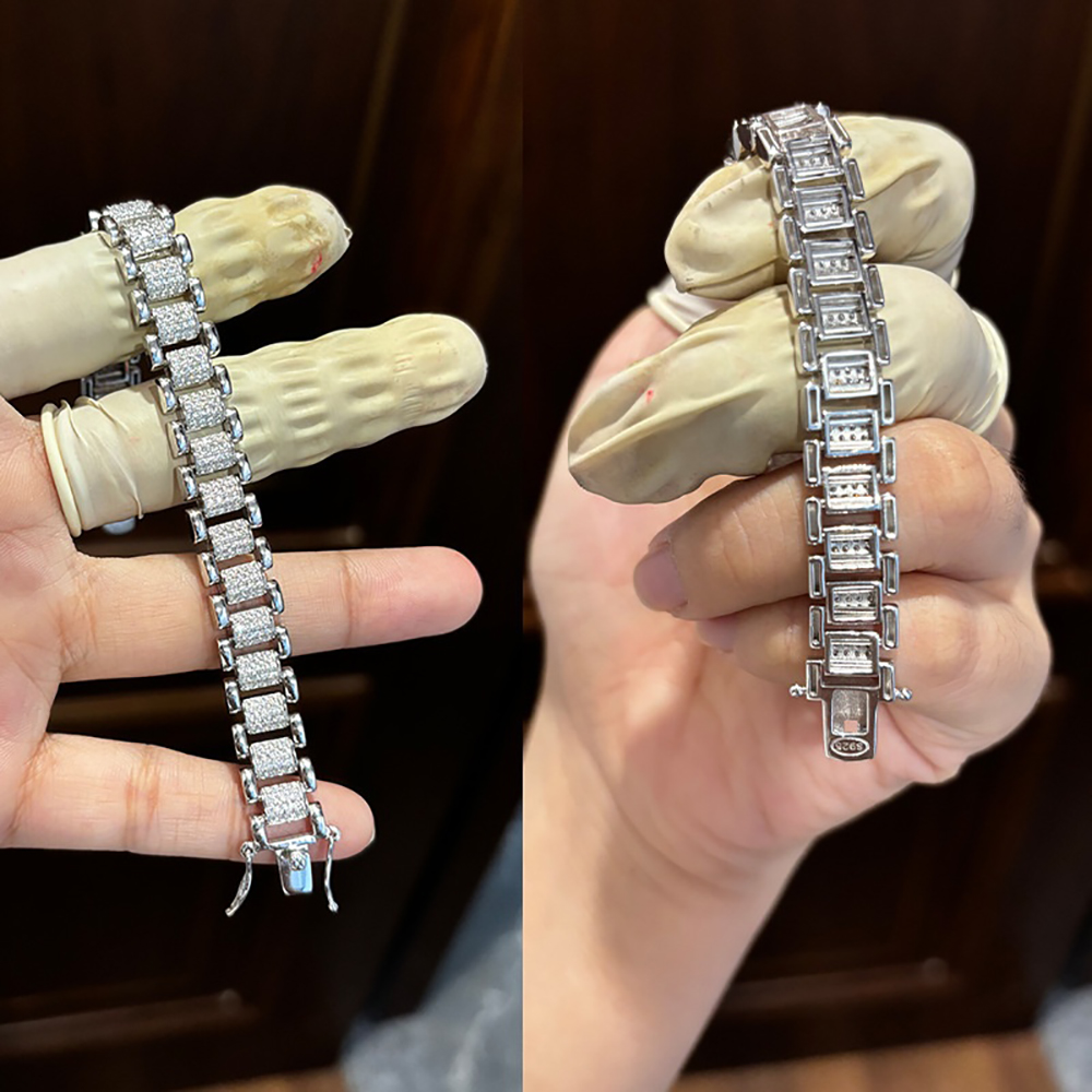 TEMGF Tam Mozanit Bilezik 8mm  - Unique Jewelry Watches incelemesi ve fiyatı