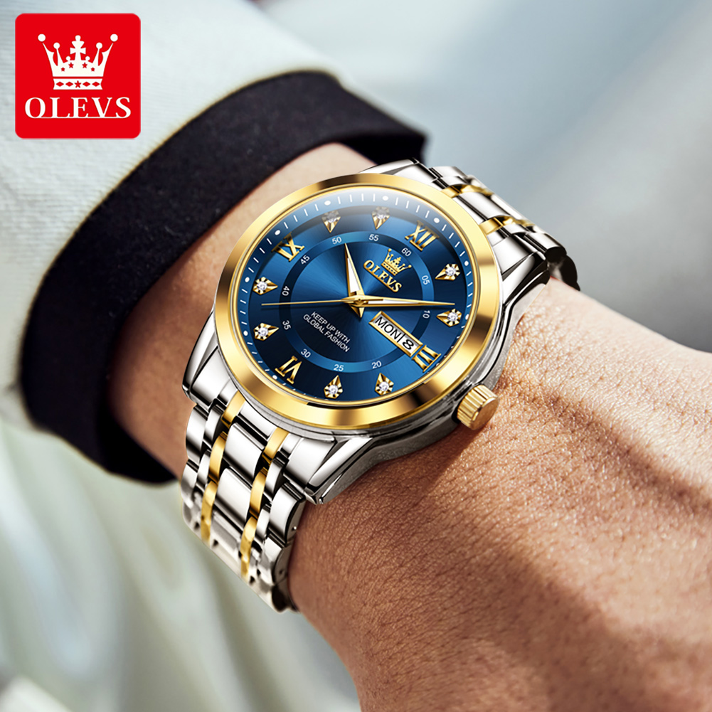 OLEVS Marka Moda erkek saatler - Jewelry Inspired Watches incelemesi ve fiyatı
