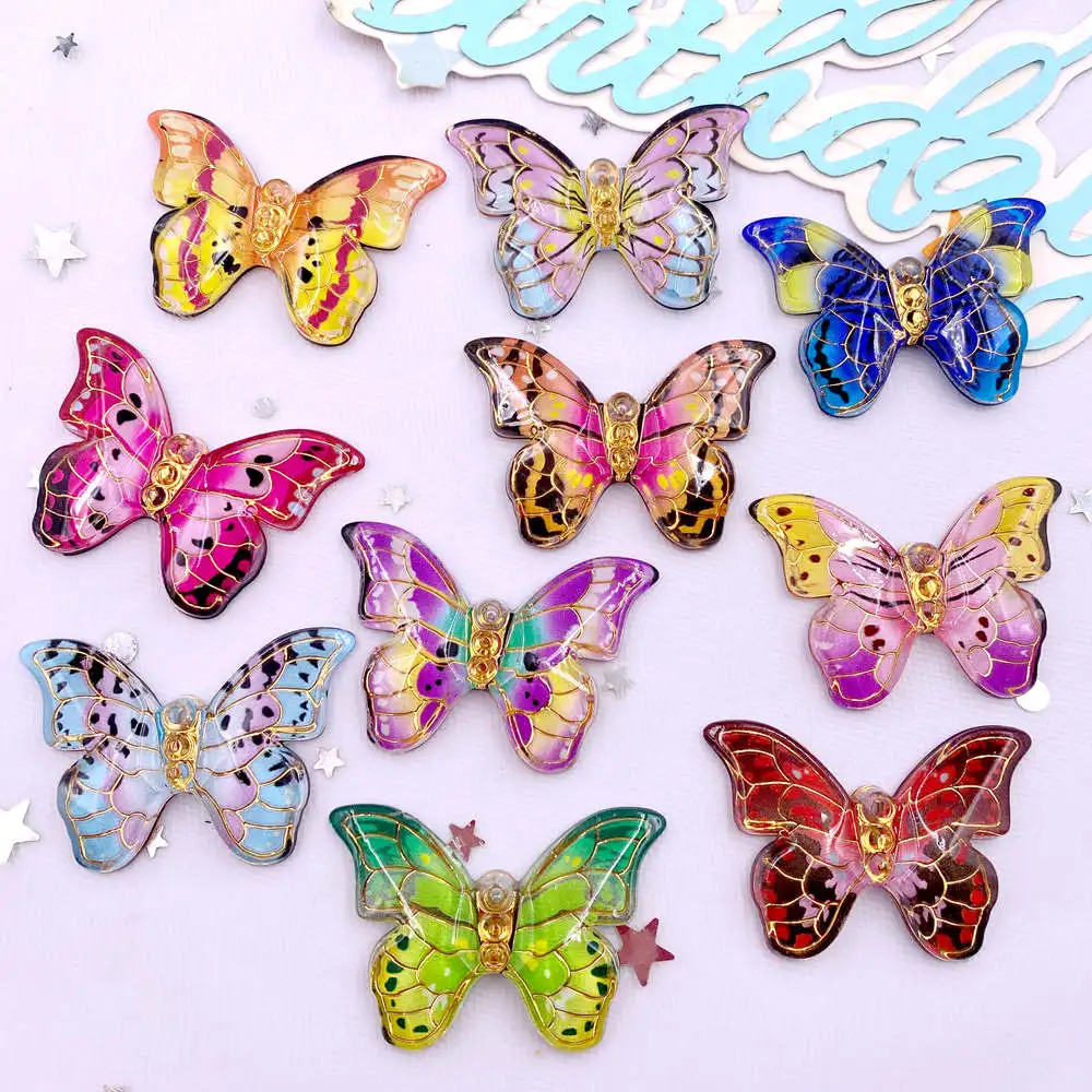 10 adet Renkli Güzel Kelebek F - Paradise Jewelry & Watches Llc Miami Photos incelemesi ve fiyatı