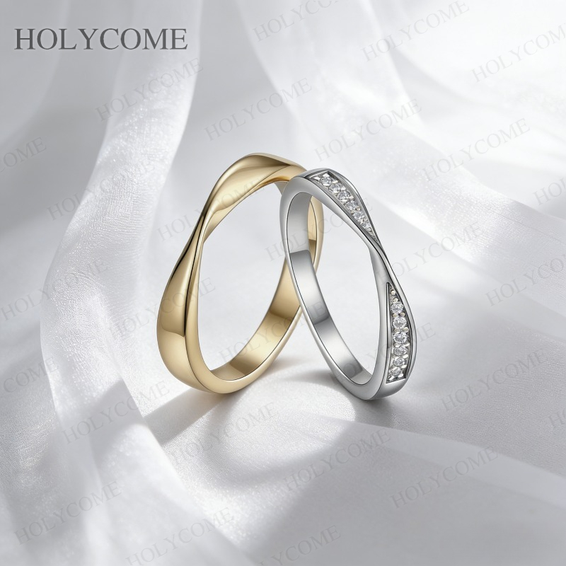 Moissanite Çift Yüzükler 925 A - Couple Ring Set incelemesi ve fiyatı