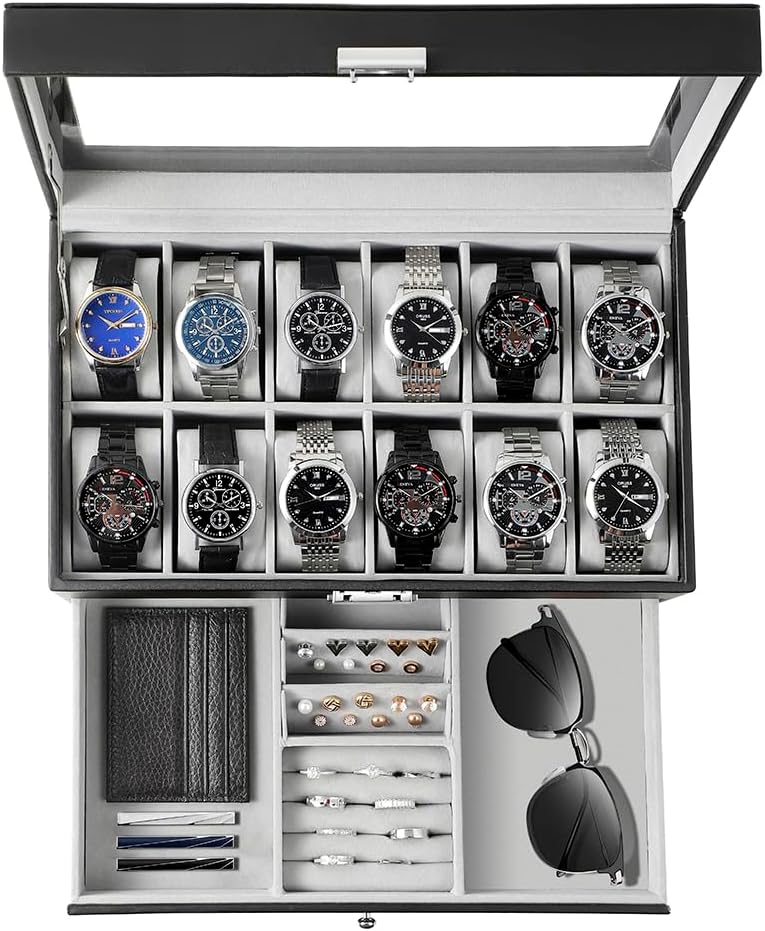 Erkekler İçin Saat Kutusu Düze - Jewelry Box With Watches incelemesi ve fiyatı