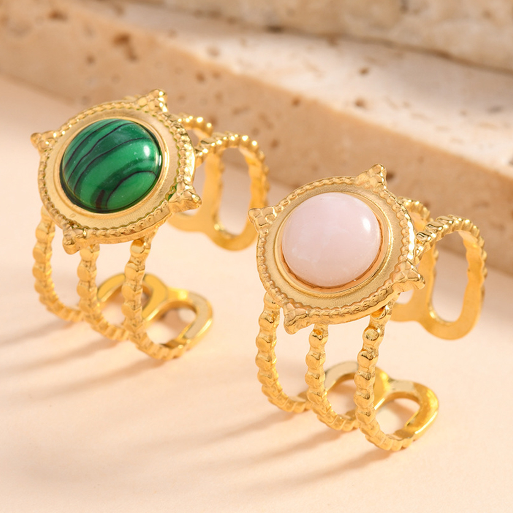 2025 YENİ Set Lüks Doğal Taş P - Turquoise Stone Ring incelemesi ve fiyatı